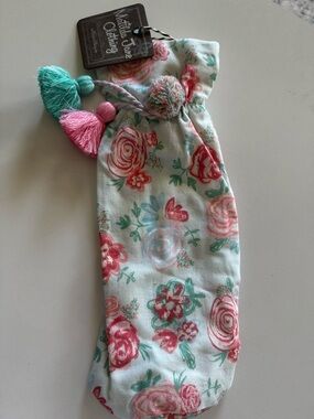 Matilda Jane Kids Floral Drawstring Wine Bag